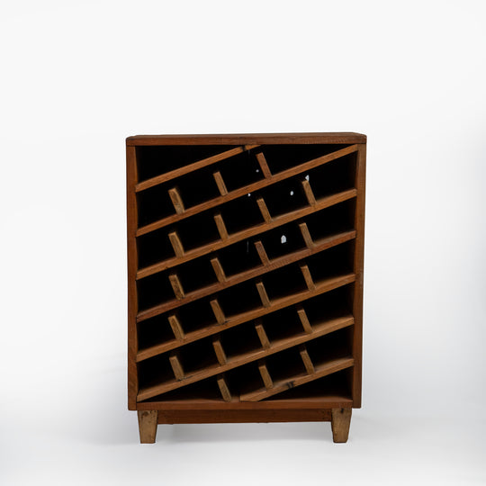 Table d'appoint en teck récupéré