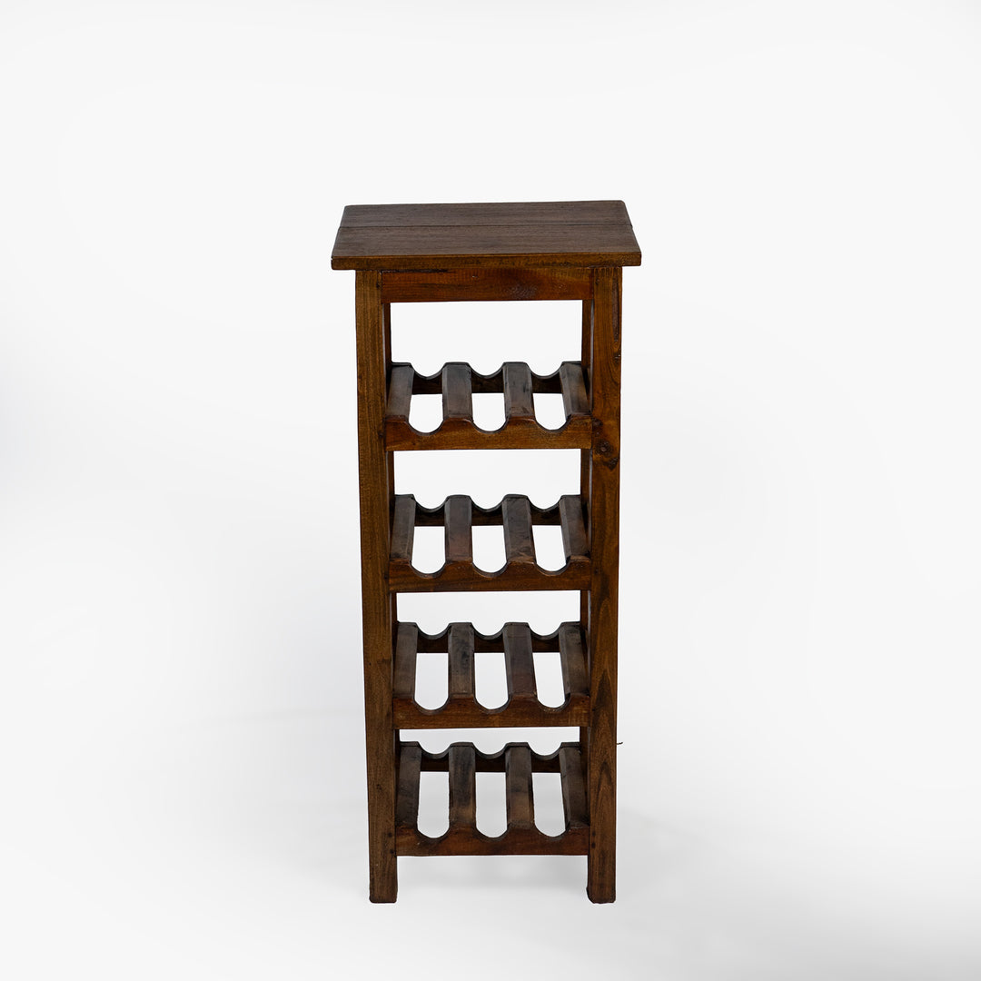 Table d'appoint en teck récupéré