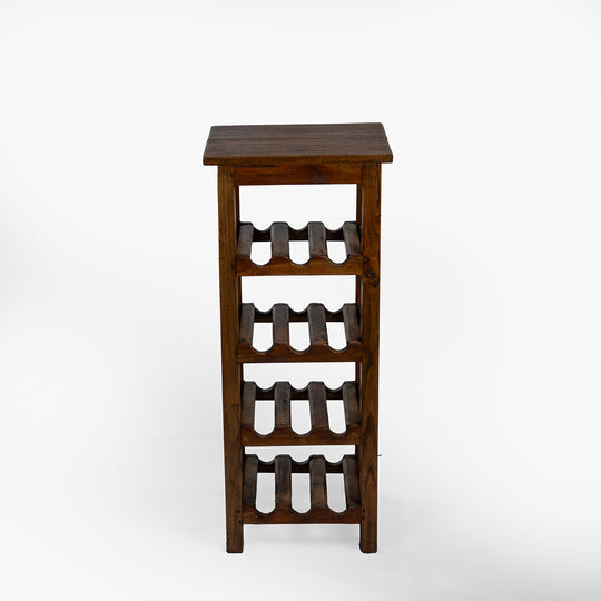 Table d'appoint en teck récupéré