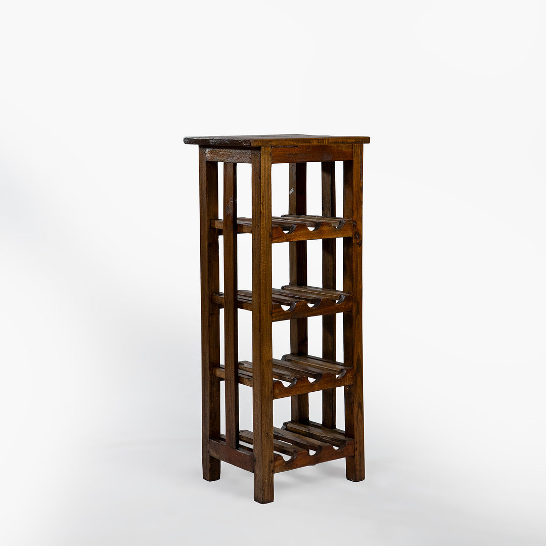 Table d'appoint en teck récupéré