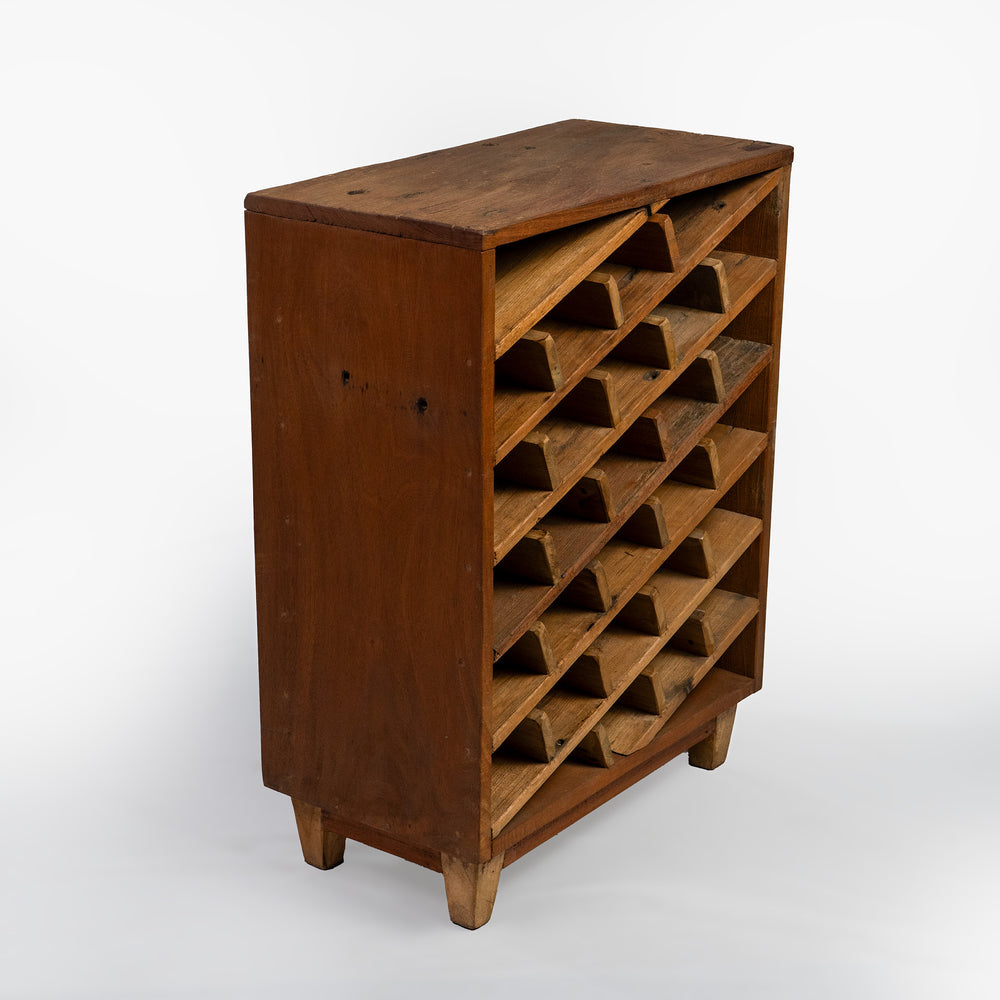 Table d'appoint en teck récupéré