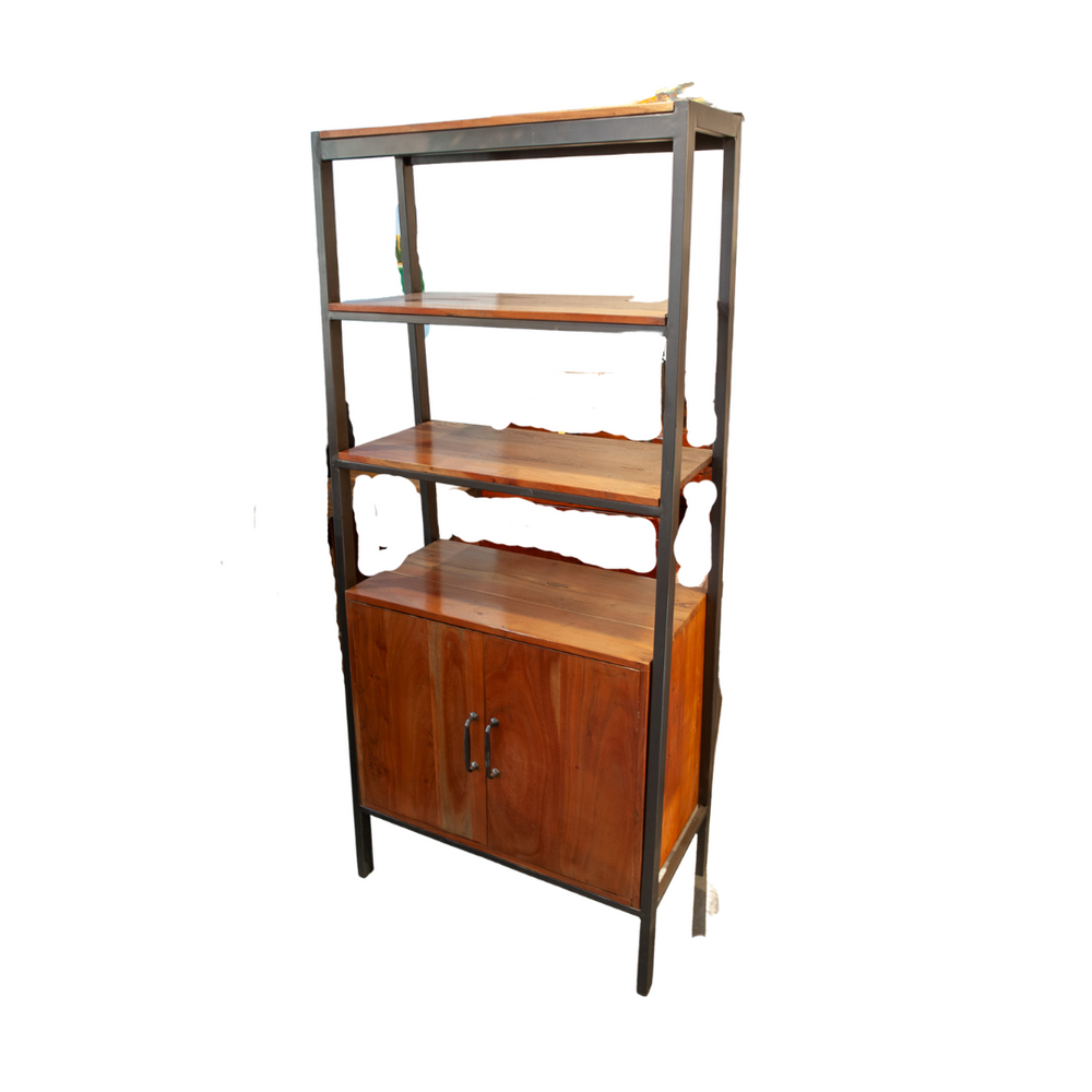 India Iron & Wood Bookshelf