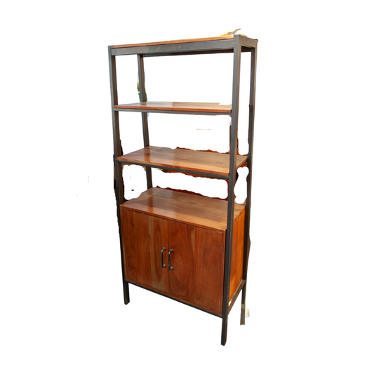 India Iron & Wood Bookshelf