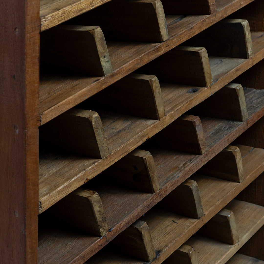 Table d'appoint en teck récupéré