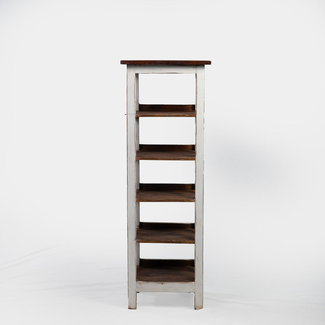 Table d'appoint en teck récupéré