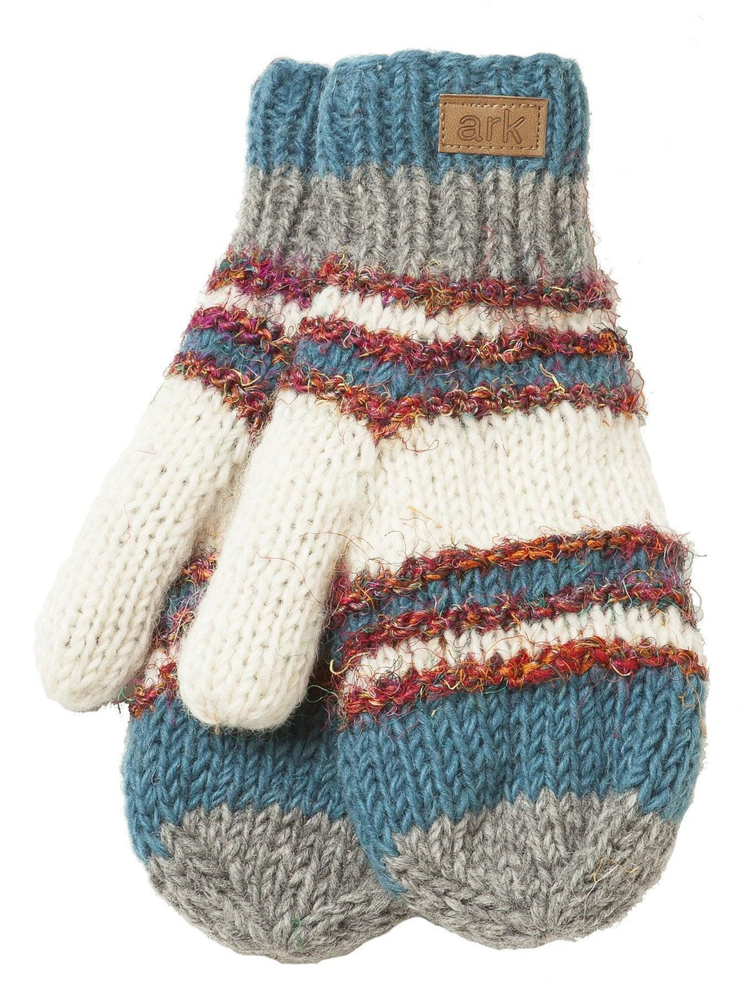 Swool Stripe Mittens