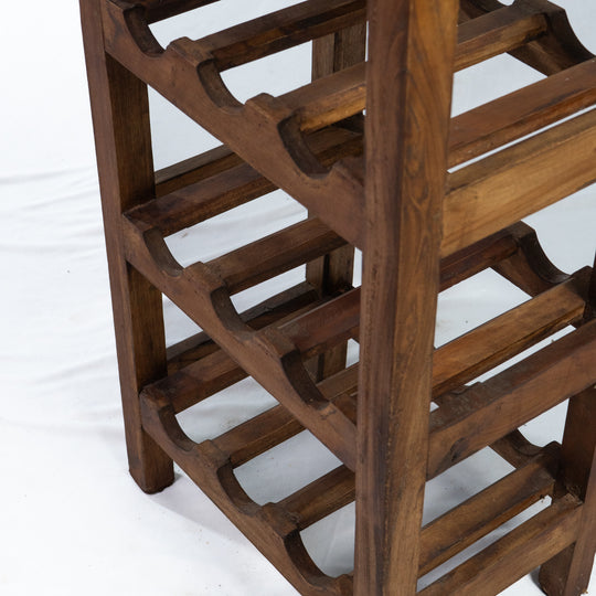 Table d'appoint en teck récupéré