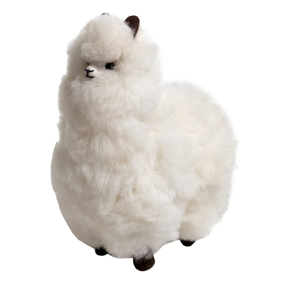 Alpaca Animal - Standing Alpaca - 20" -White