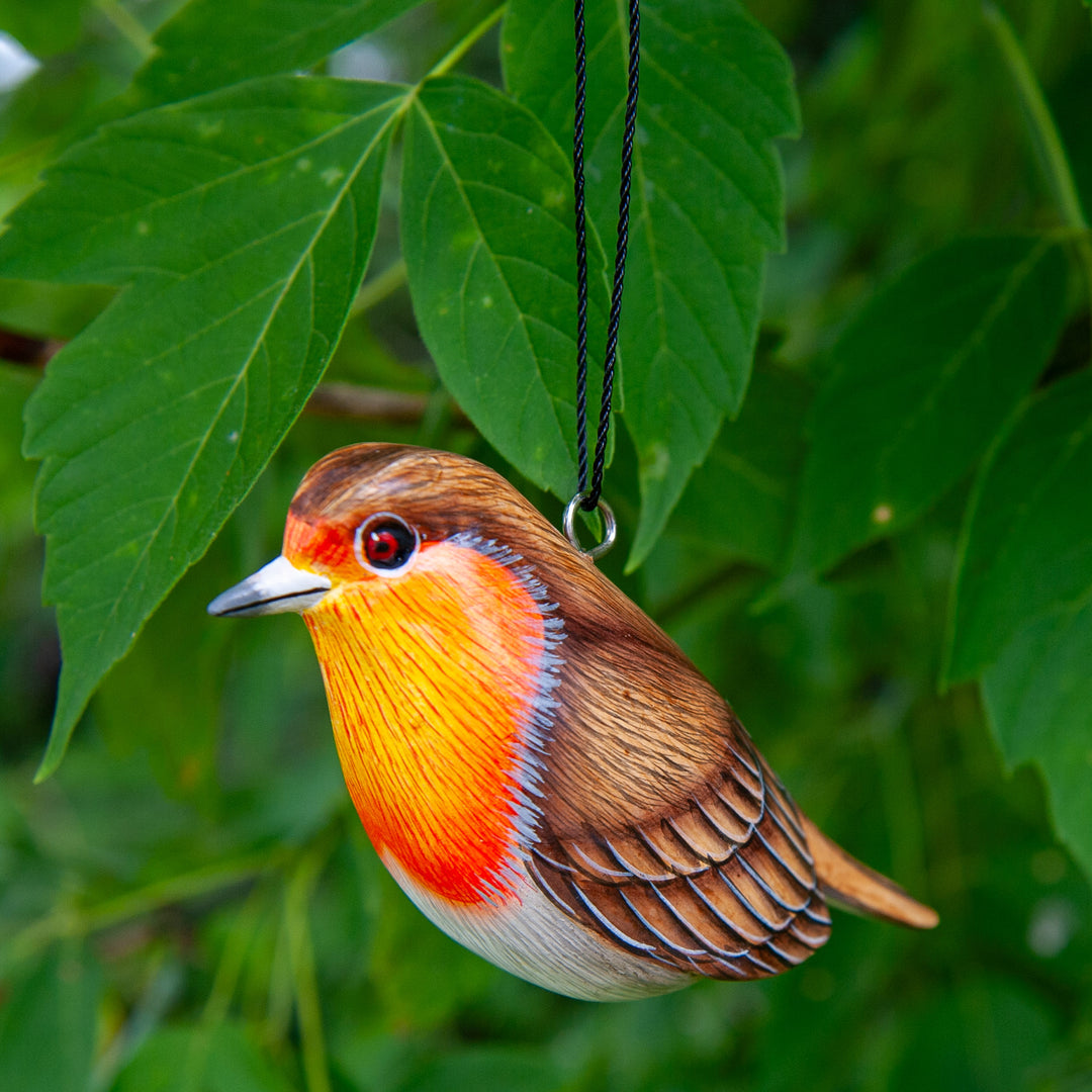 Wooden Robin Ornament