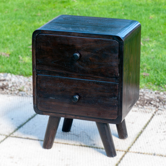 Table de chevet en teck