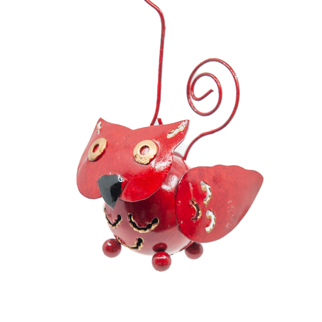 Metal Owl Ornament