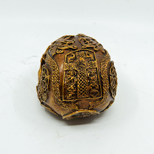 Celtic Resin Skull