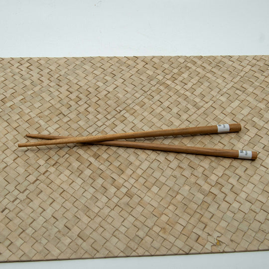 Bali Teak Chopstick Set - Short