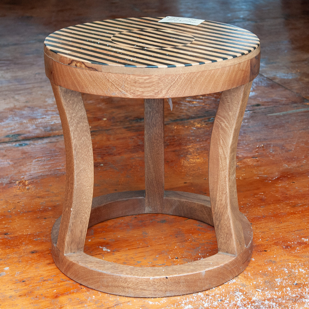 India Mindi Wood Inlaid Table