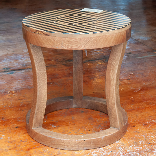 India Mindi Wood Inlaid Table