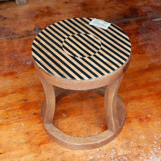 India Mindi Wood Inlaid Table