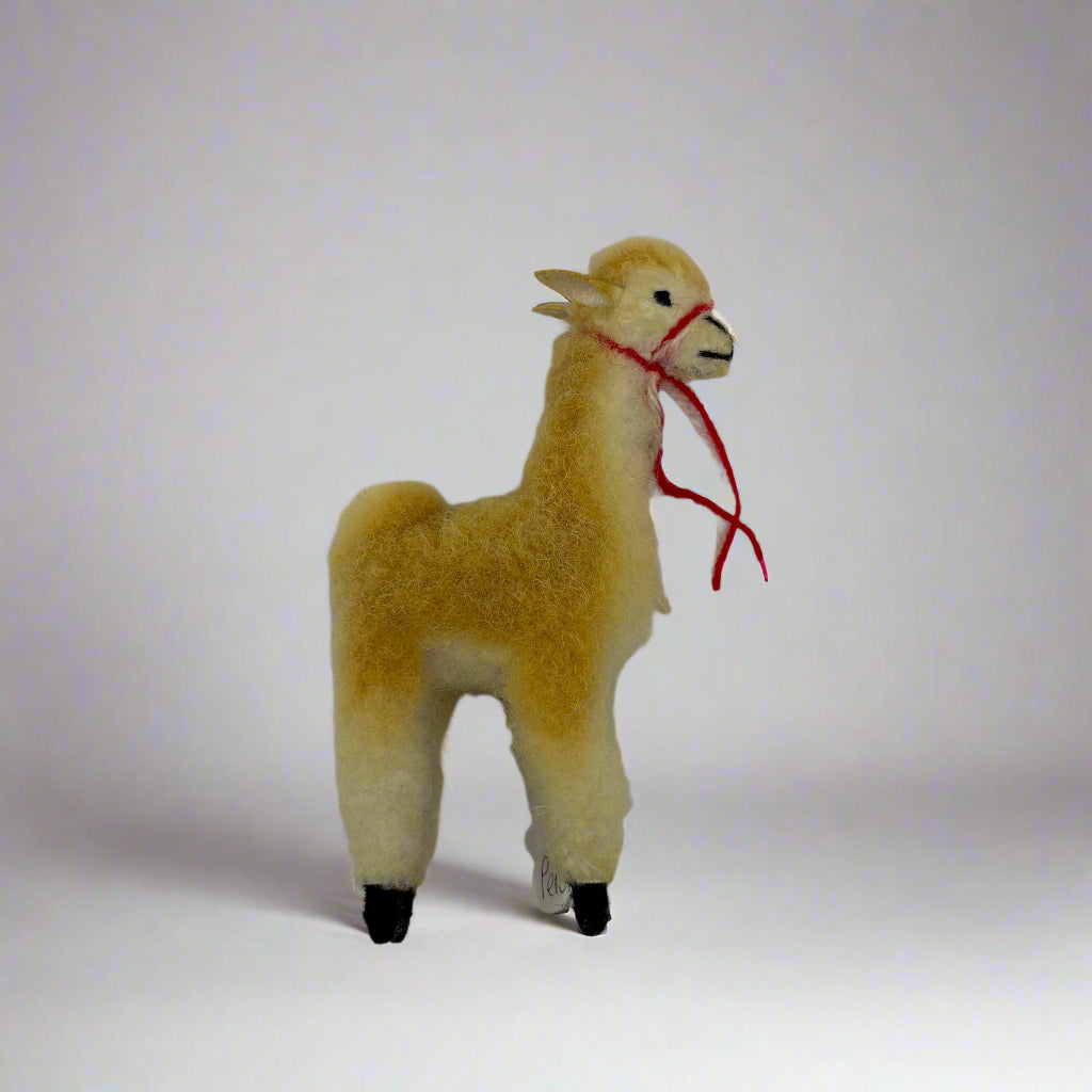 3D Poko Loko Fabric Alpaca Ornament