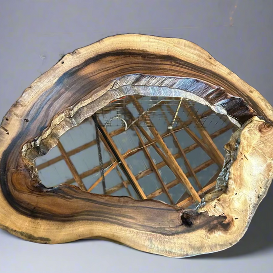 Handcrafted Sono Wood Mirror
