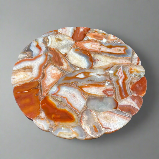 The Red Agate Side Table