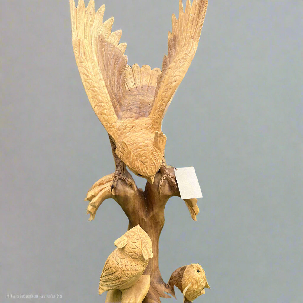 Table d'appoint en teck récupéré