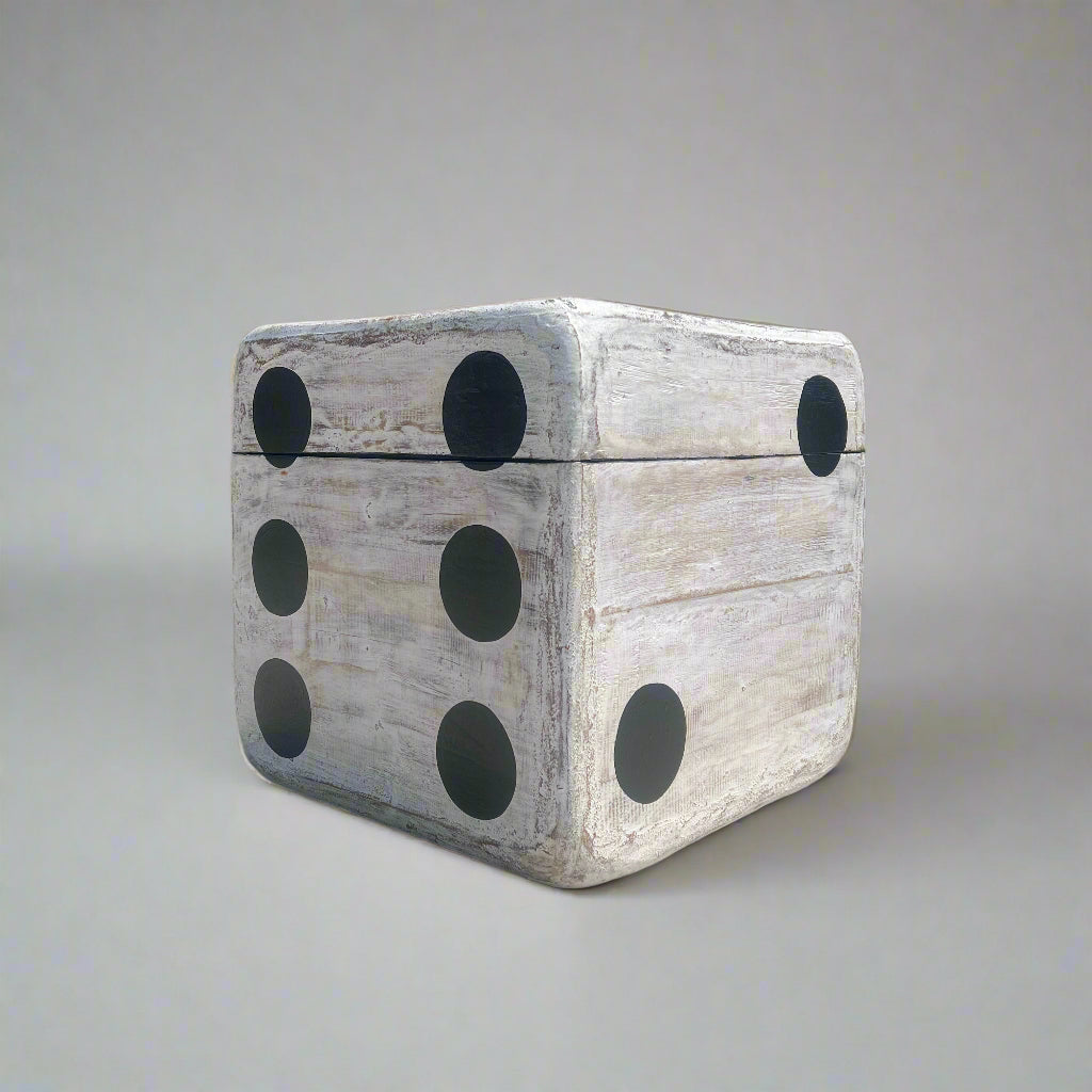 Table d'appoint en teck récupéré