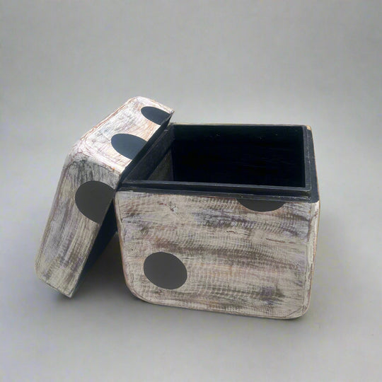 Table d'appoint en teck récupéré