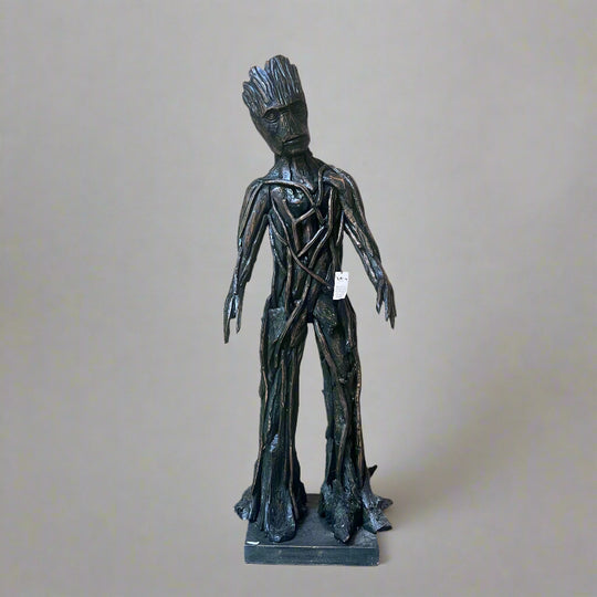 Table d'appoint en teck récupéré