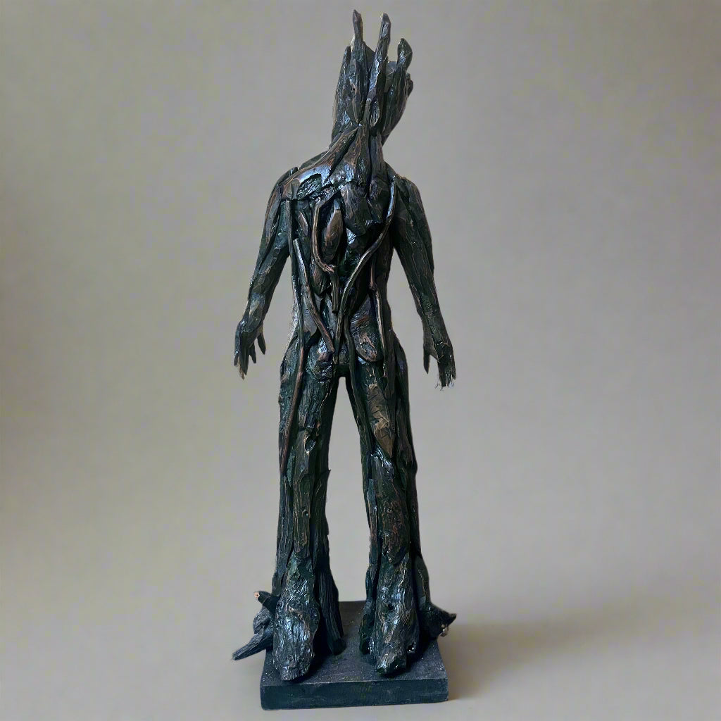 Table d'appoint en teck récupéré