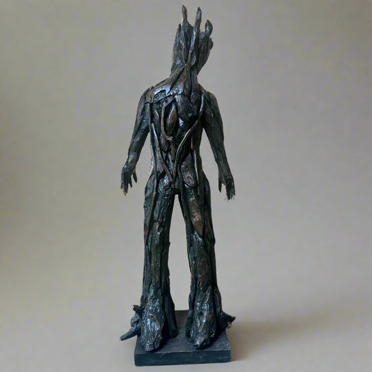 Table d'appoint en teck récupéré