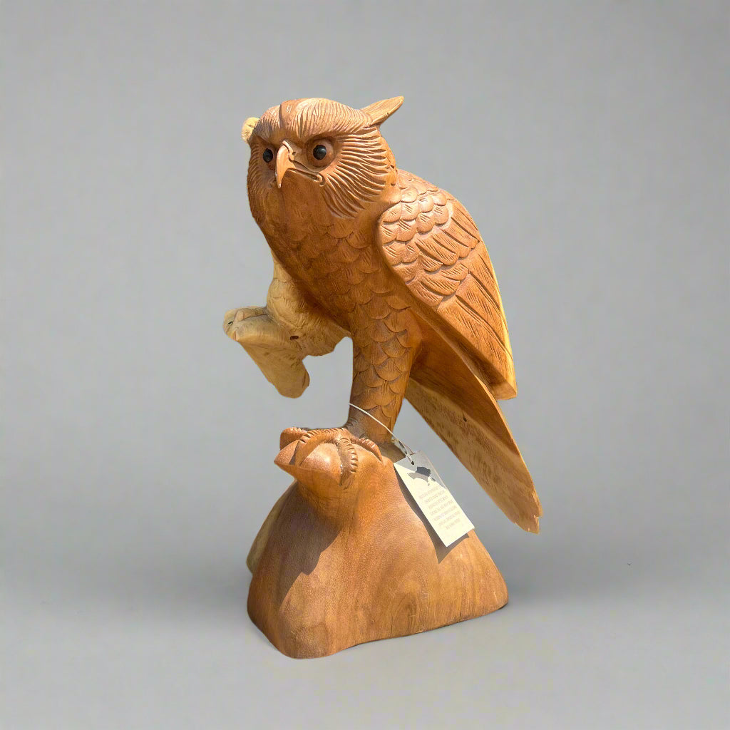 Table d'appoint en teck récupéré