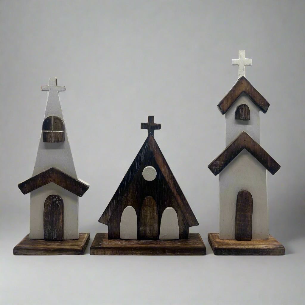 Handcrafted Wooden Church