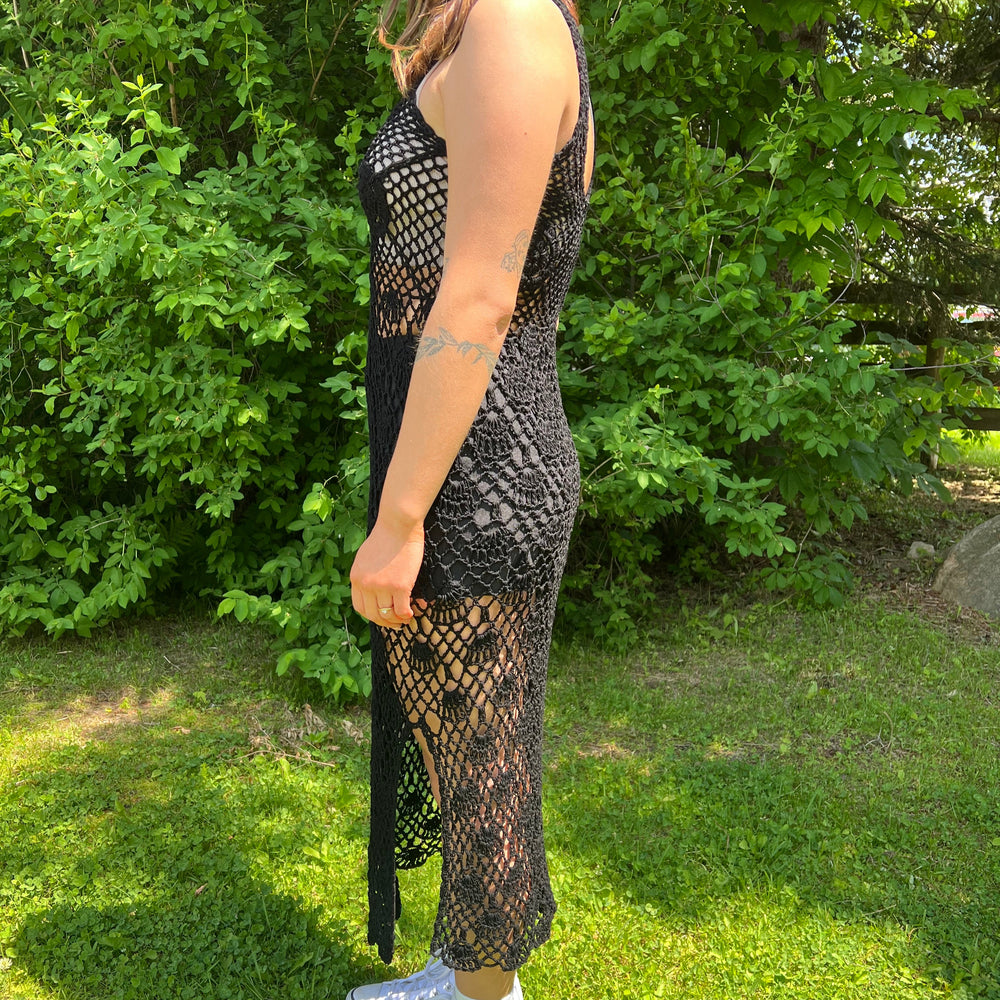 Table d'appoint en teck récupéré