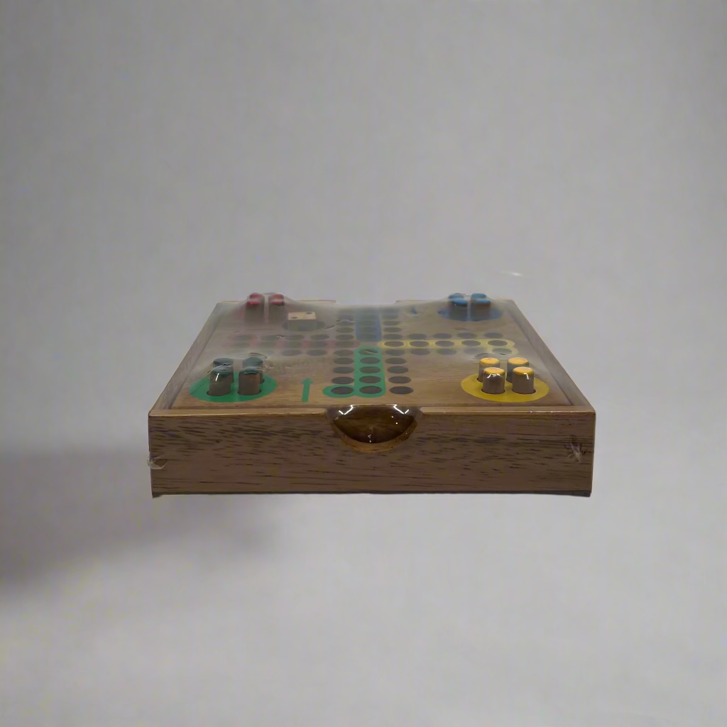 Handcarved Wooden Peg Game