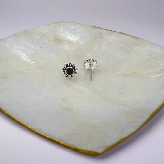 Boucles d'Oreilles Filigrane Pierre de Lune