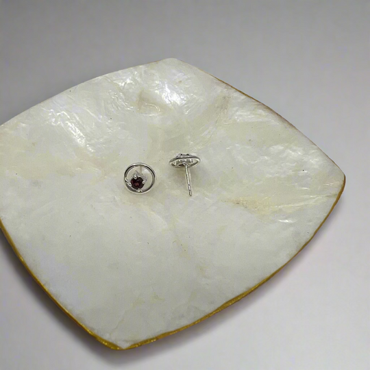 Boucles d'Oreilles Filigrane Pierre de Lune