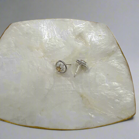 Boucles d'Oreilles Filigrane Pierre de Lune