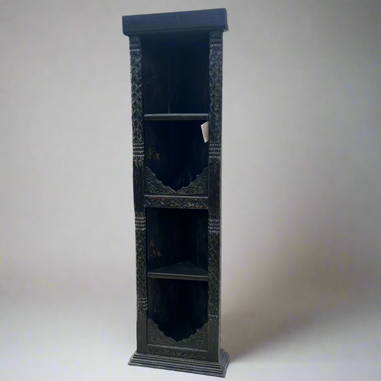 Black outdoor furniture piece