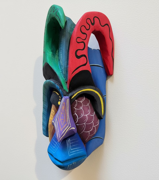 Costa Rican Balsa Wood Mask - X-Small