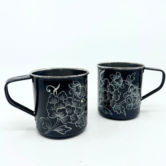 Hand Painted Stainless Steel Mug