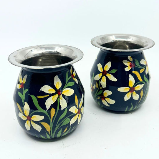 Hand Painted Stainless Steel Mini Water Pot