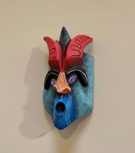 Costa Rican Balsa Wood Mask - X-Small