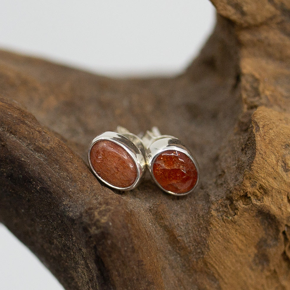 Sun Stone Studs