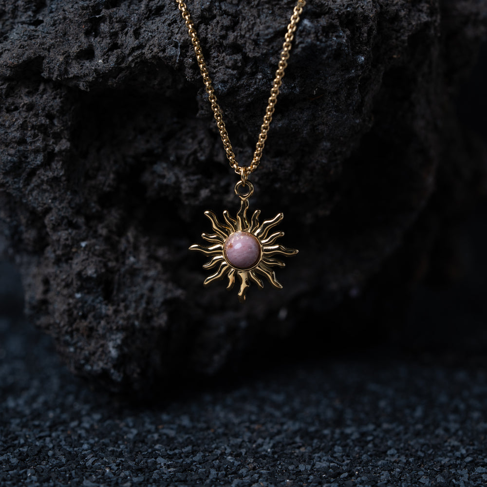 Collier Arbre de Vie Plaqué Or - Turquoise