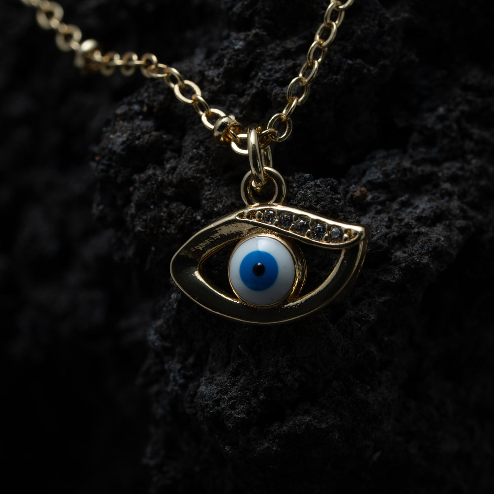 Collier Arbre de Vie Plaqué Or - Turquoise