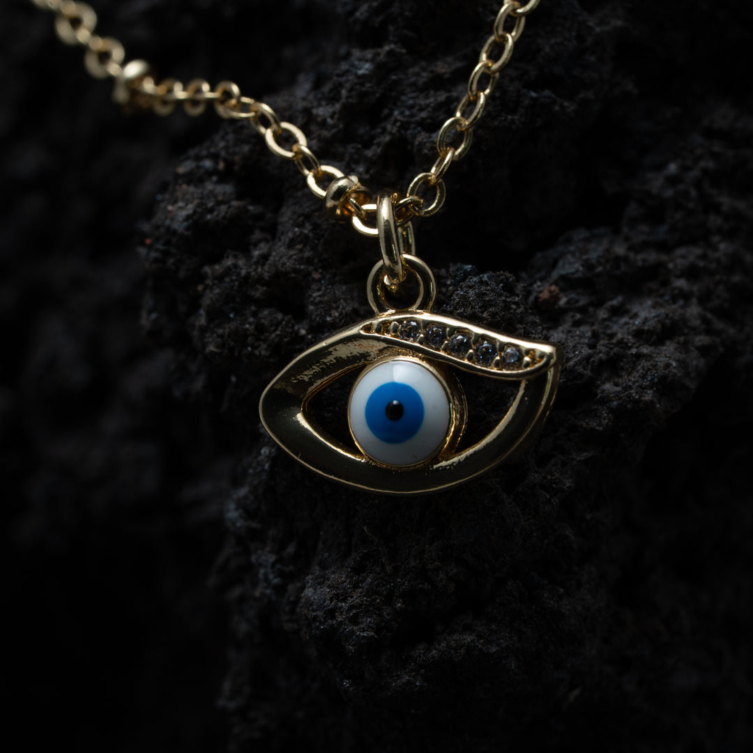 Collier Arbre de Vie Plaqué Or - Turquoise