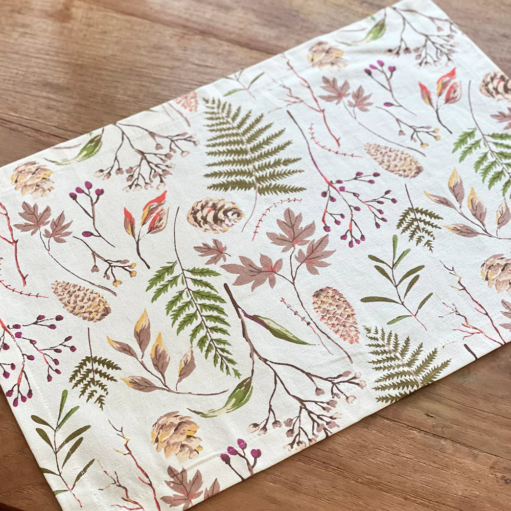 Autumn Printed Placemats - Set of 4