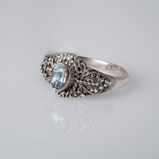 Bagues empilables multi-bandes grenat