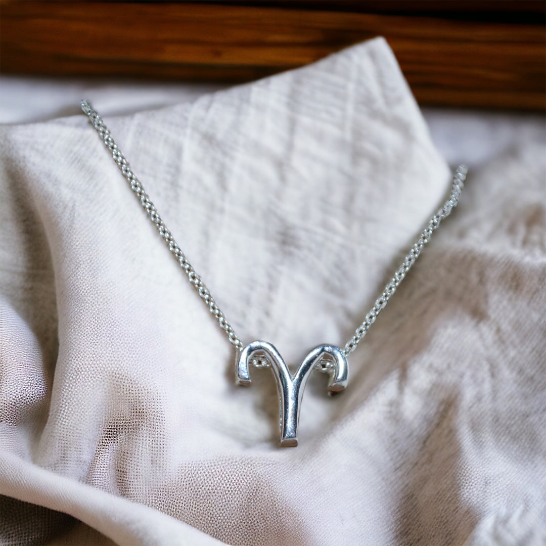 Zodiac Charm Necklace- Aries