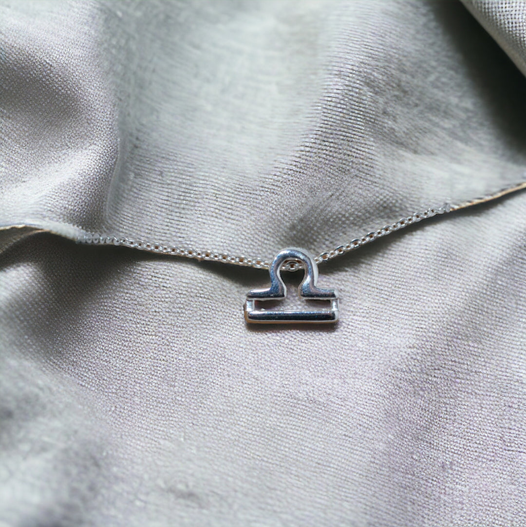 Zodiac Charm Necklace- Libra