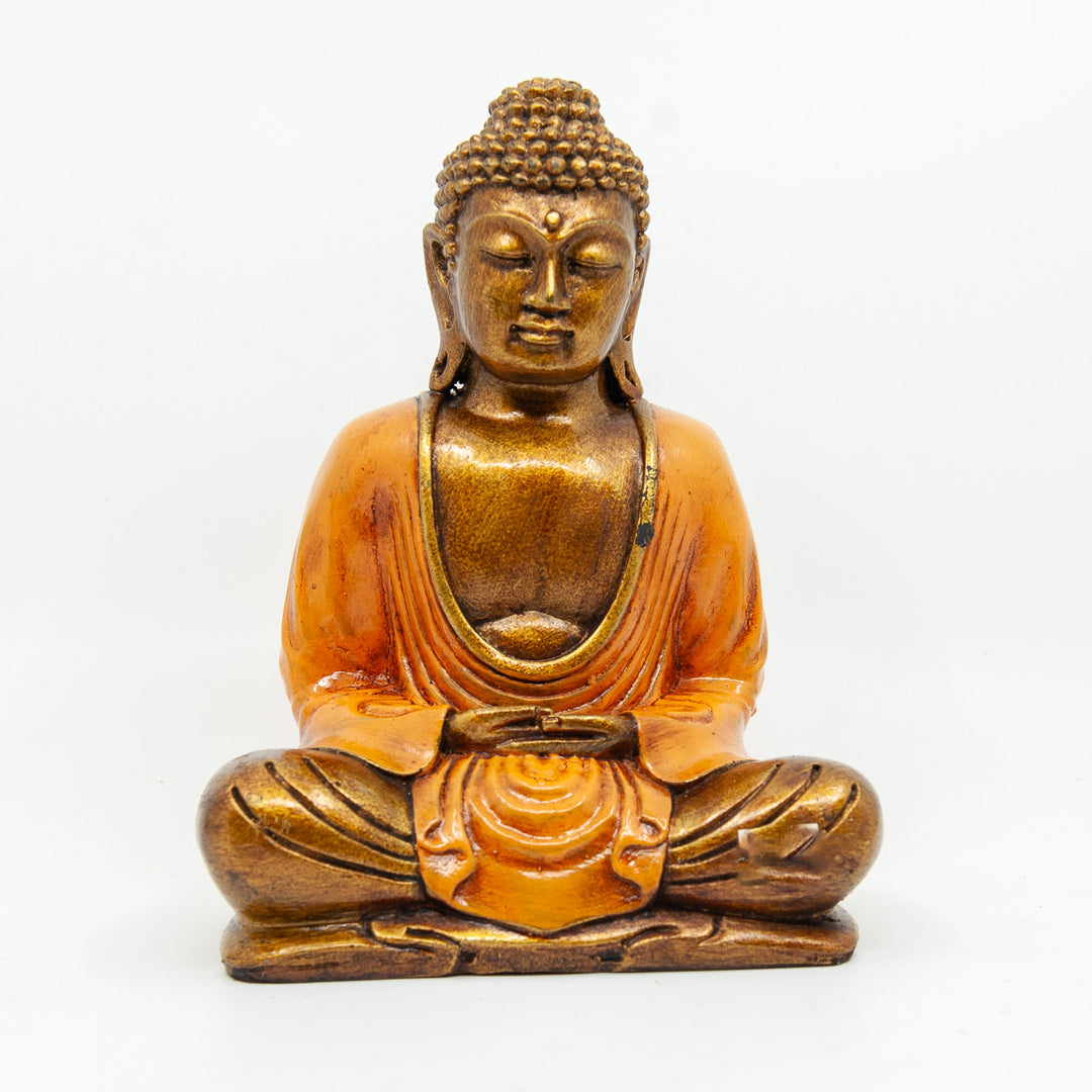 Bouddha en résine - Bleu